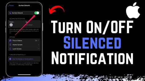 how to turn off notifications silenced on iphone|Change message notifications on iPhone